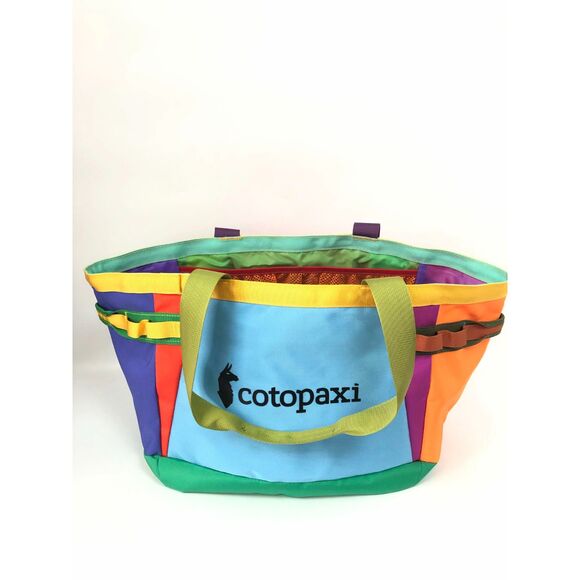 Cotopaxi Colorful Tote Bag Dopamine Shoulder Bag Outdoor Travel Bag - Picture 3 of 6